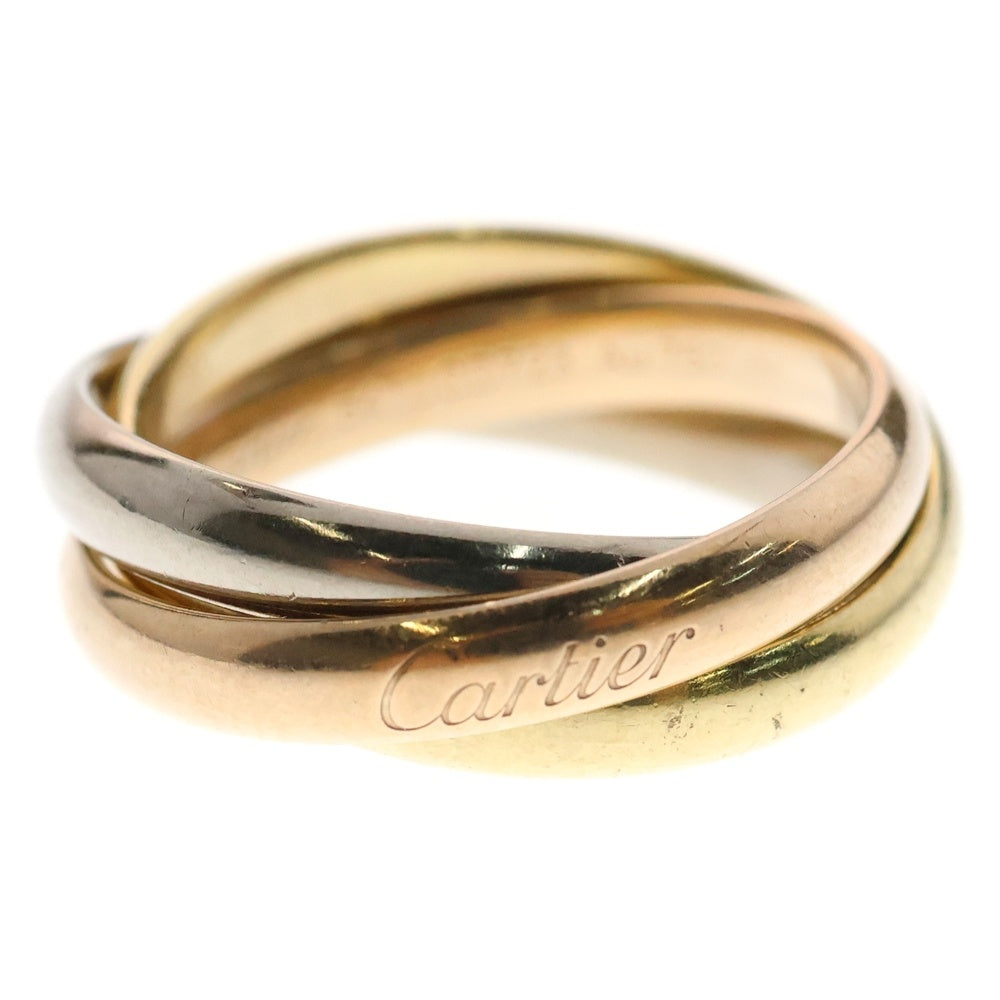 Cartier(カルティエ) トリニティ リング 750YG/PG/WG イエローゴールド ピンクゴールド ホワイトゴールド 54 指輪 ジュエリー アクセサリー