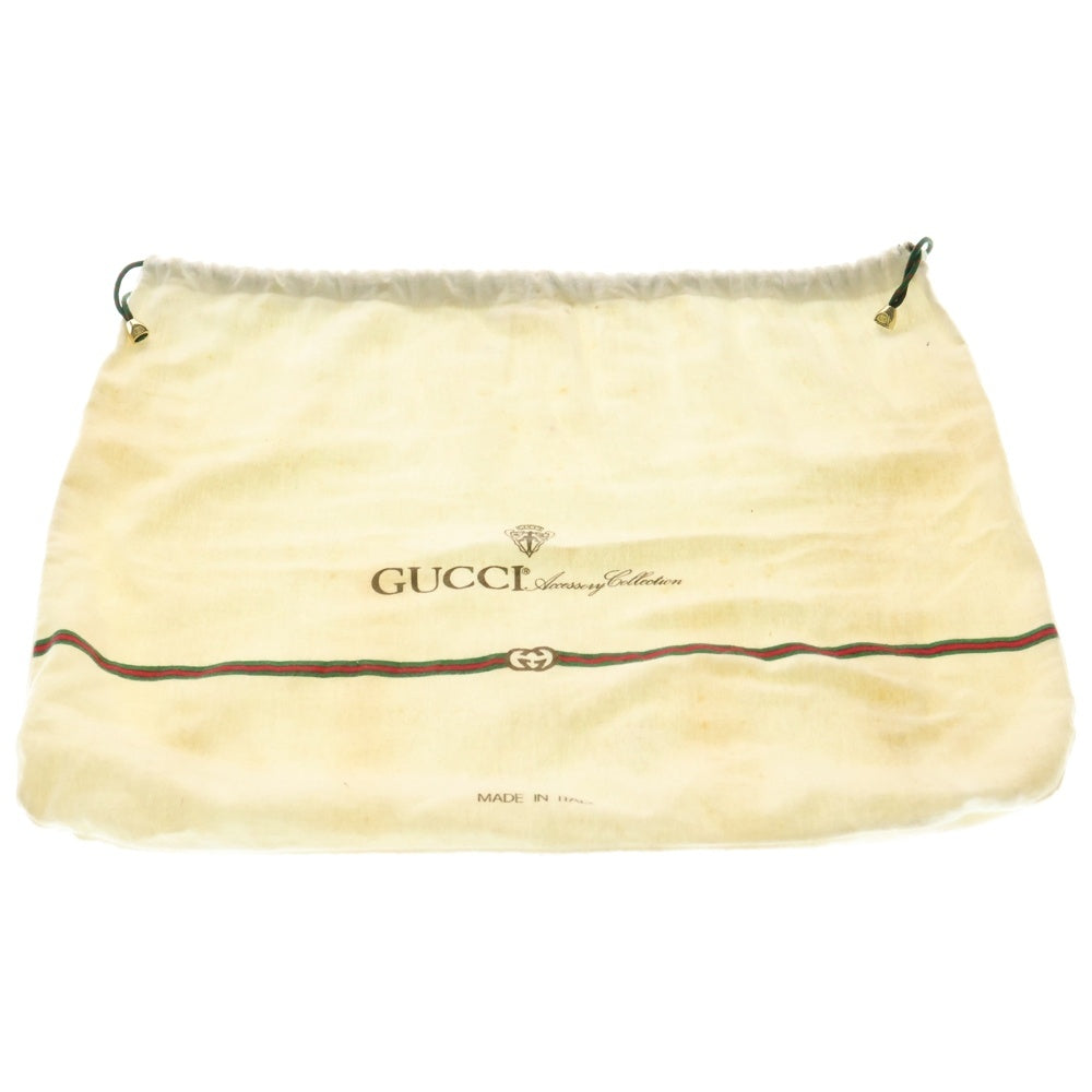 GUCCI(グッチ) ミニボストンバック ハンドバッグ ブラウン×ベージュ ゴールド金具 GGキャンバス×レザー 111.02.007
