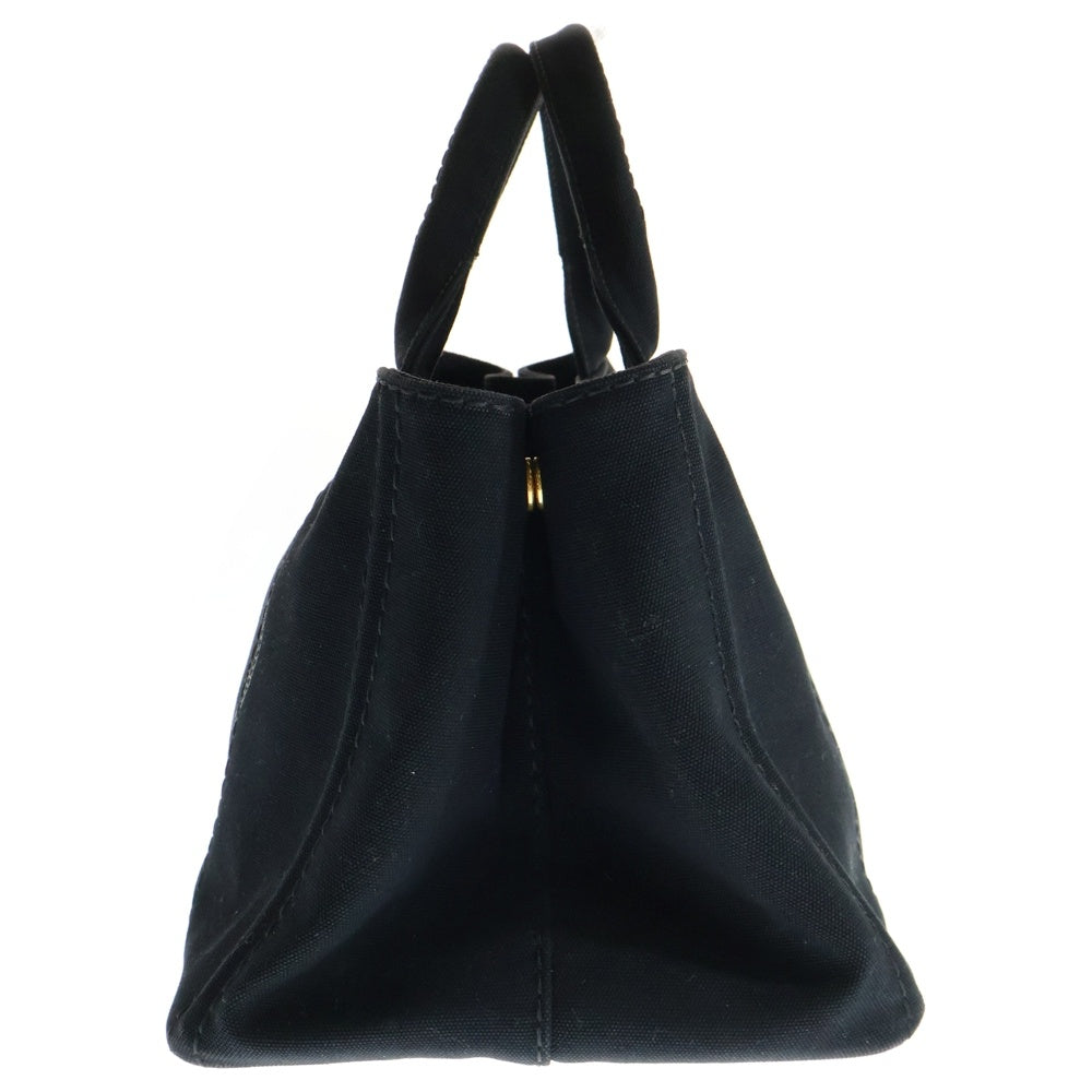 PRADA(プラダ) カナパ 2WAY ハンドバッグ ショルダーバッグ ブラック キャンバス