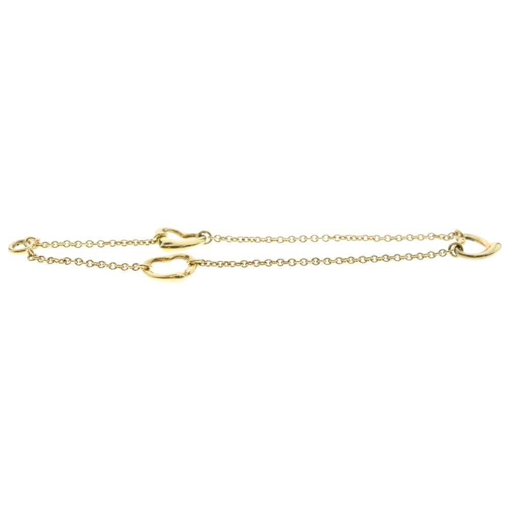 TIFFANY&Co(ティファニー) オープンハート 3Pブレスレット ゴールド