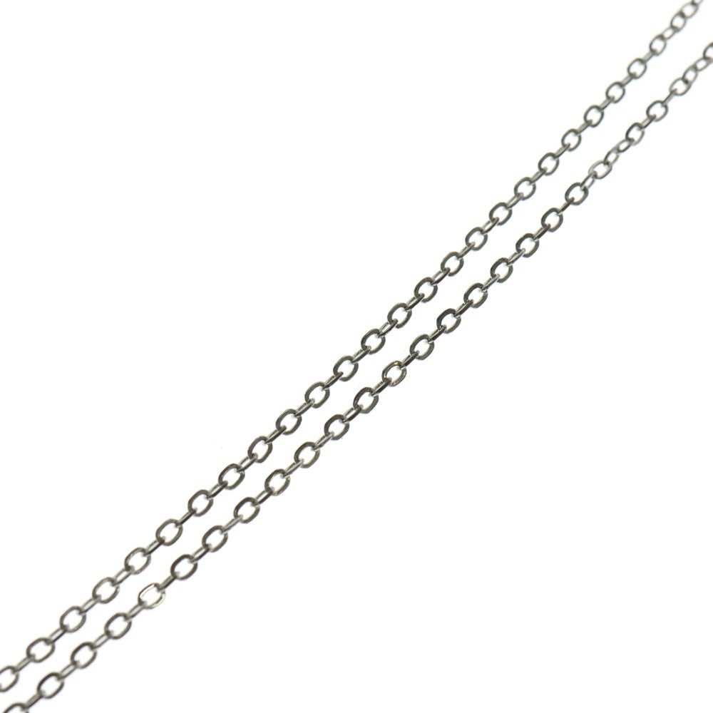 Vivienne Westwood(ヴィヴィアンウエストウッド) Safety Pin 安全ピン モチーフ ラインストーン ネックレス シルバー GP