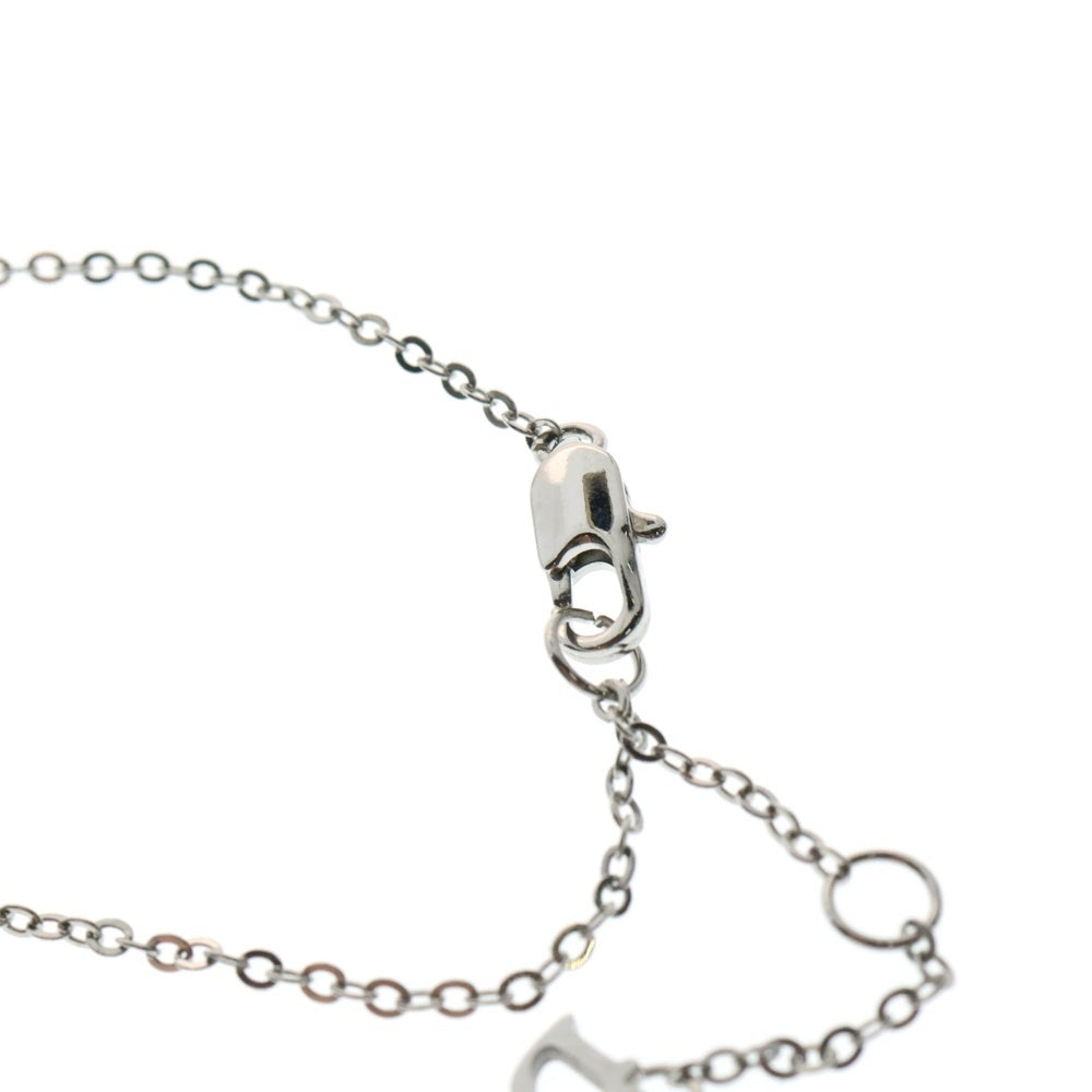 Christian Dior(クリスチャンディオール) DIOR ロゴ ラインストーン ブレスレット シルバー GP
