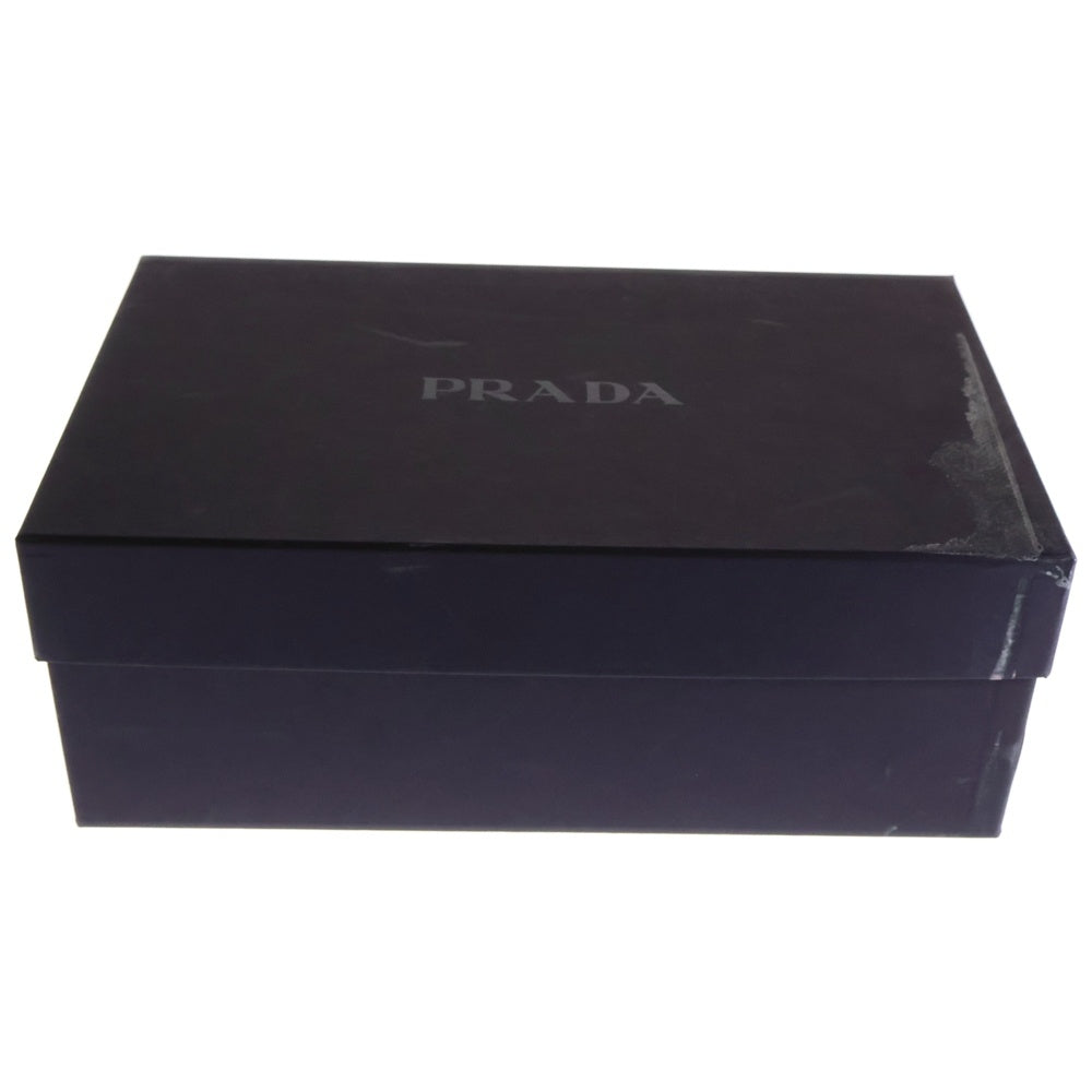 PRADA(プラダ) ウィングチップ レースアップ レザー ビジネス ドレスシューズ ブラック 2EC121