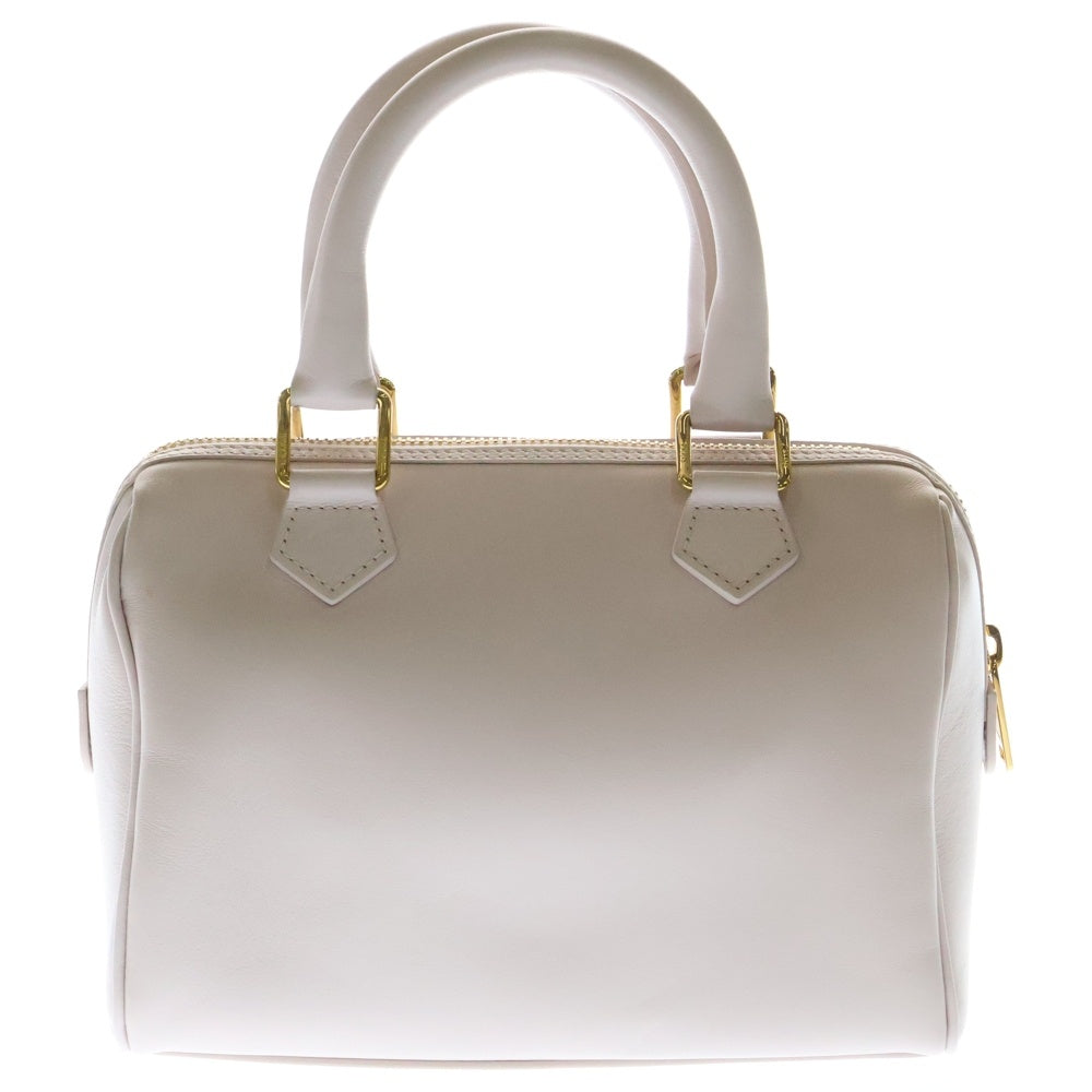 CELINE(セリーヌ) キュイルトリオンフ 2WAYバッグ ショルダーバッグ ハンドバッグ スモールボストンバッグ ピンク レザー ゴールド金具