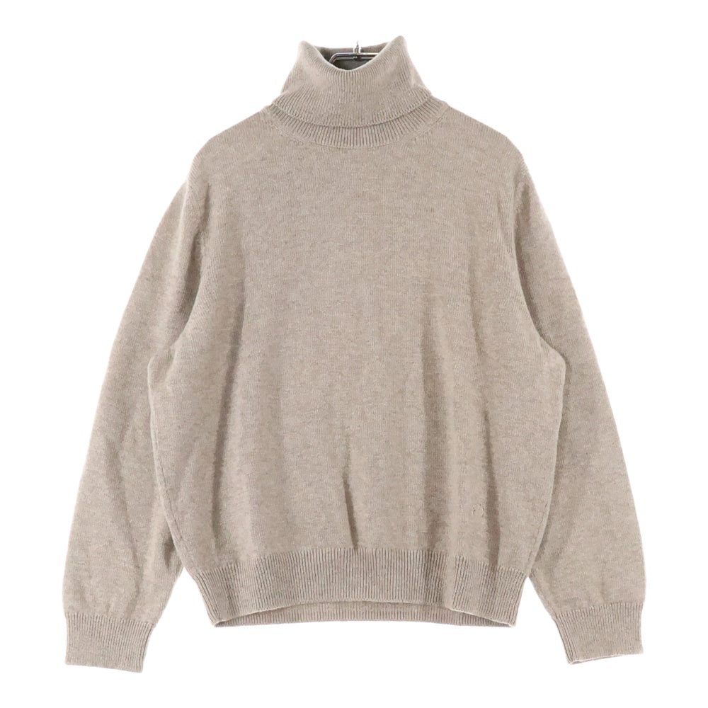 CELINE(セリーヌ) トリオンフ ハイネックセーター ベージュ カシミヤ #M