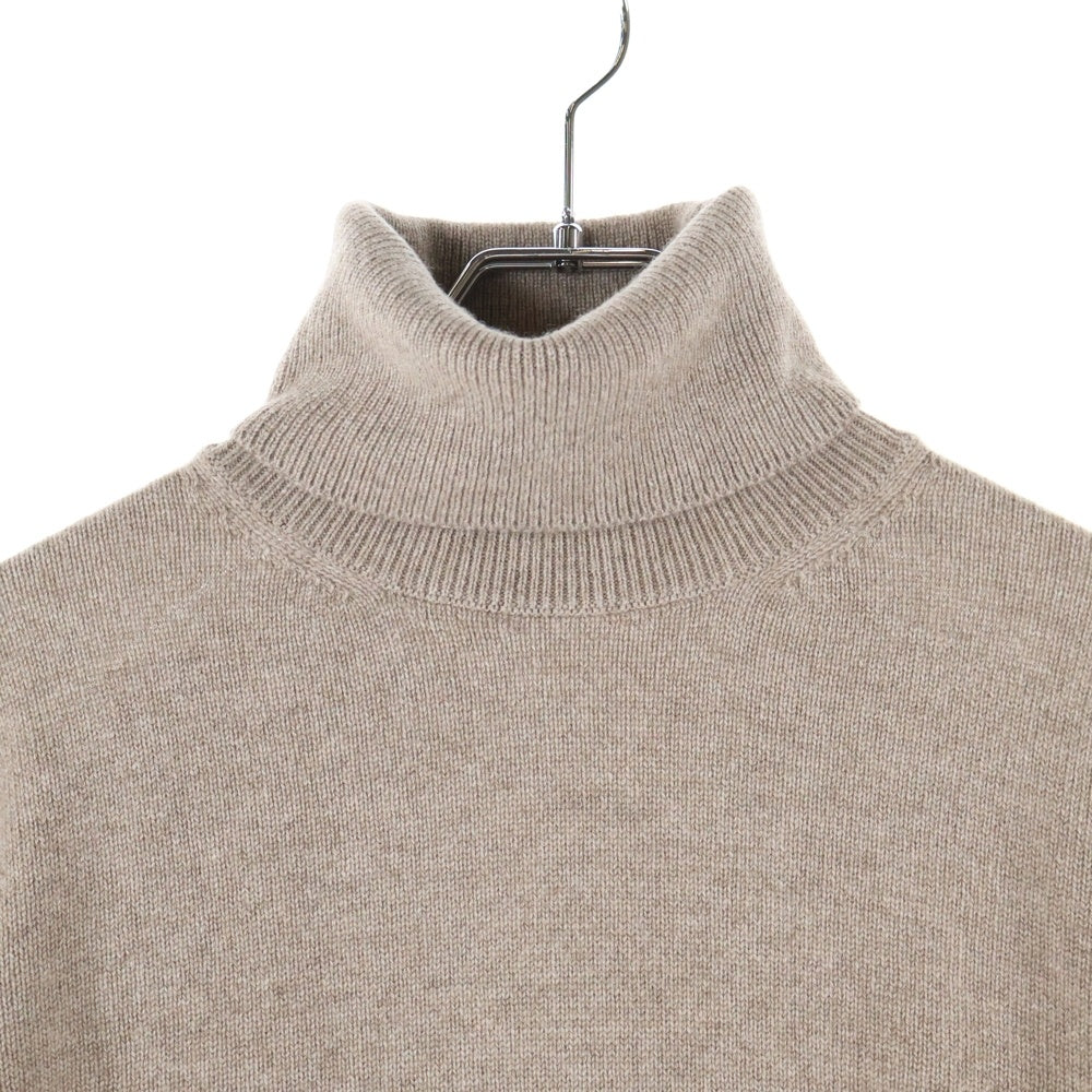 CELINE(セリーヌ) トリオンフ ハイネックセーター ベージュ カシミヤ #M