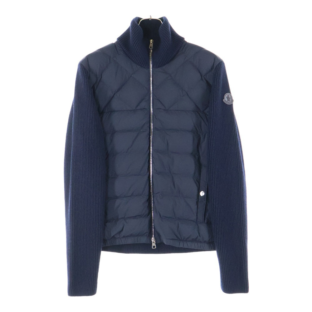 モンクレール ハイブリッドダウンニット　ネイビー MONCLER(モンクレール) 20AW CARDIGAN TRICOT ニット切り替え