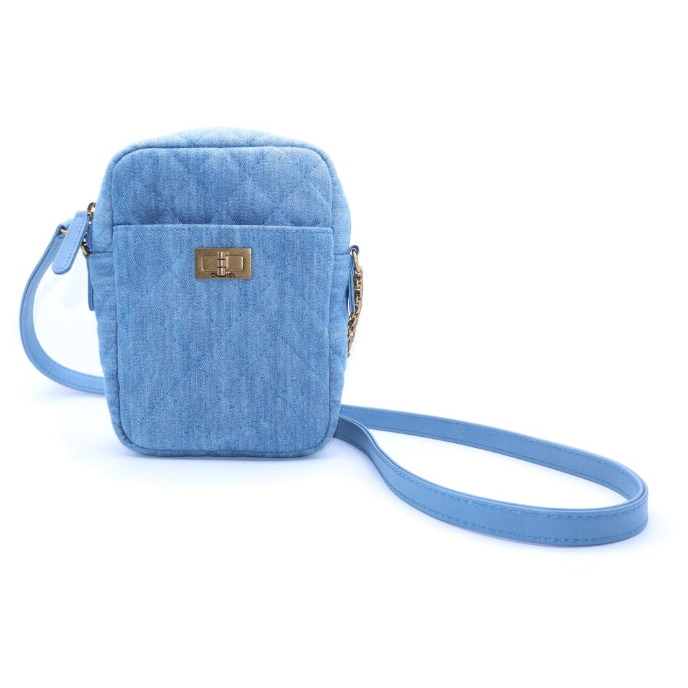 CHANEL(シャネル) 2.55 デニム レザー キルティング ミニ