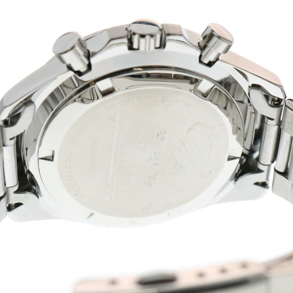 SEIKO(セイコー) 8T63-01E0 ドクターイエロー 運行20周年記念モデル イエロー文字盤 SS/QZ ステンレス クォーツ 腕時計