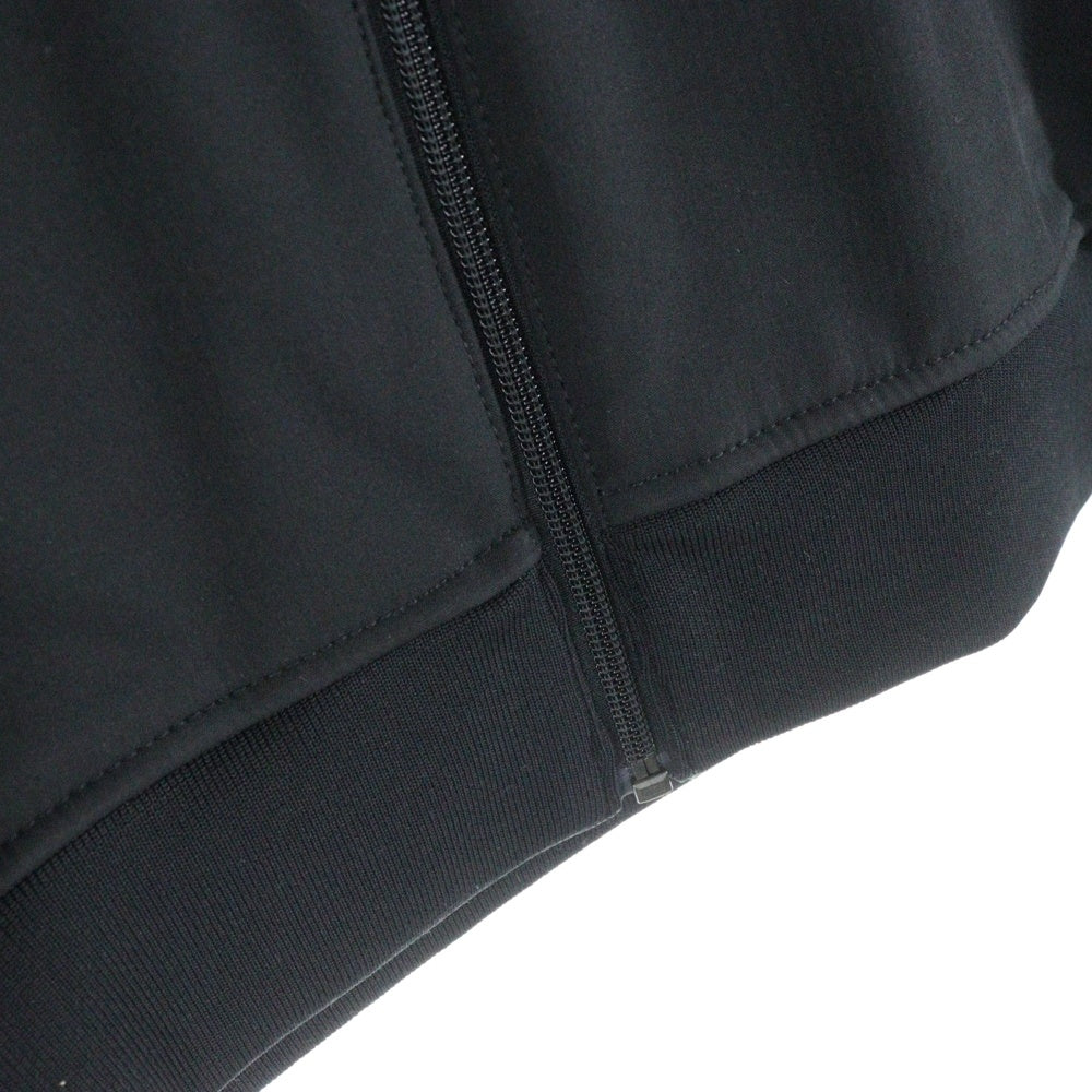 HARLEY DAVIDSON(ハーレーダビッドソン) バーティカル ストライプ バックロゴプリント フーデッド ストレッチ ジップアップ ジャケット ブラック/オレンジ 98408-20VM