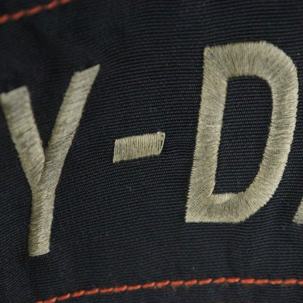 HARLEY DAVIDSON(ハーレーダビッドソン) バックロゴ刺繍 デタッチャブル ナイロン フーデッド ジップアップ ジャケット ブルゾン ブラック 98176-17VM