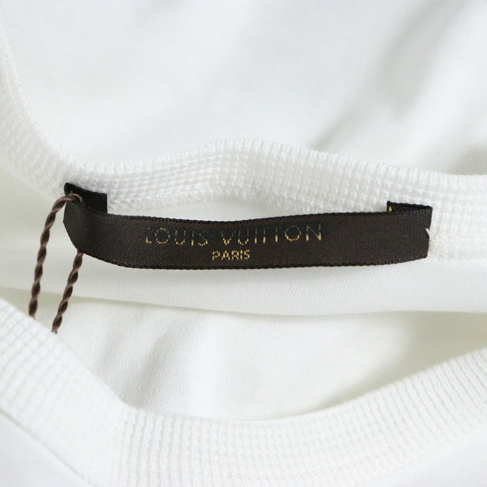 LOUIS VUITTON(ルイヴィトン) WARDROBE ワードローブ バックロゴデザイン 半袖Tシャツ ホワイト