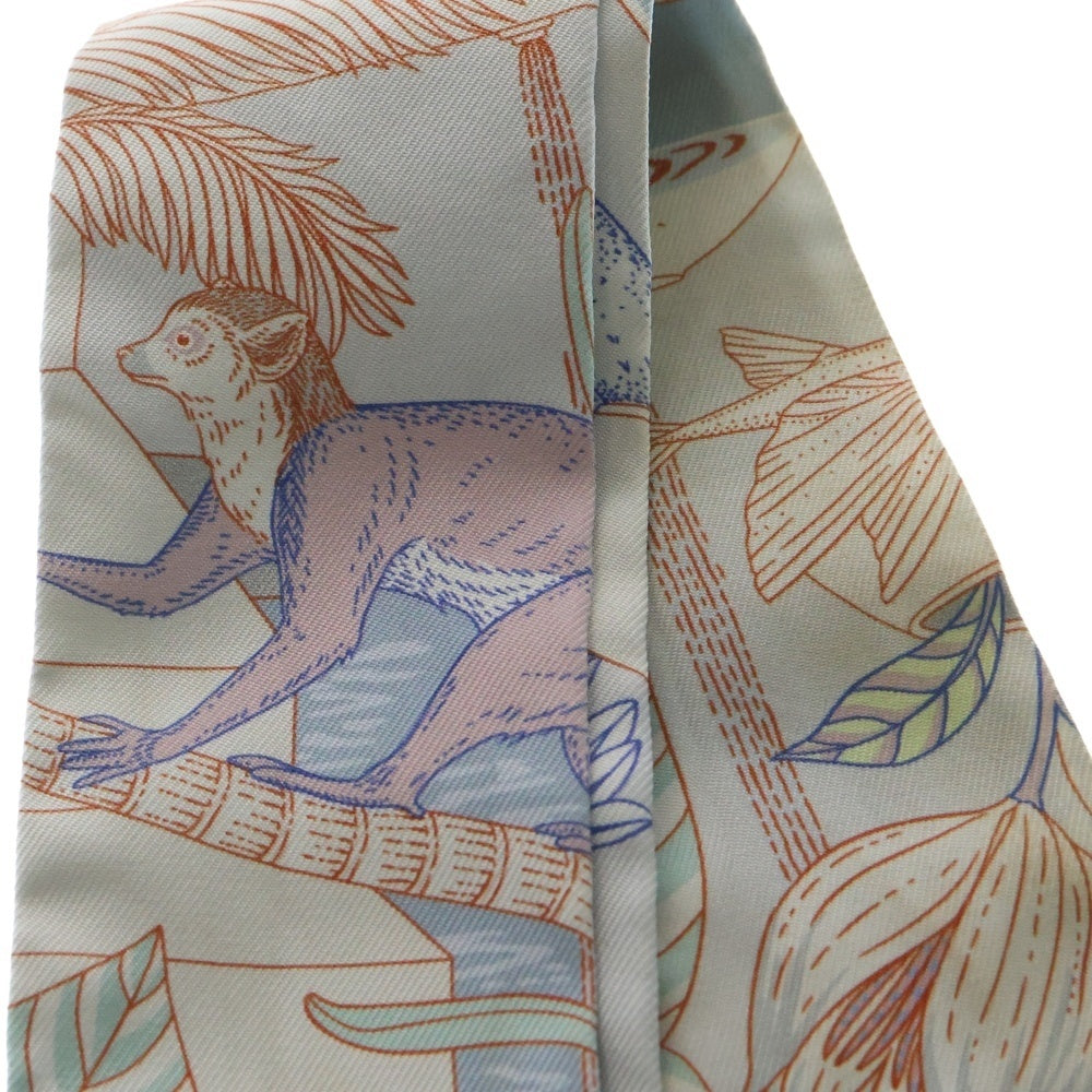 HERMES(エルメス) ツイリー Precious Paradise プレシャス パラダイス マルチカラー シルク スカーフ