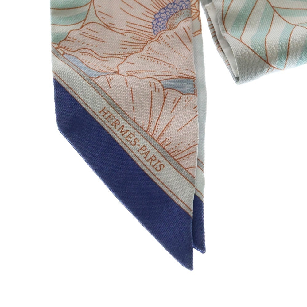 HERMES(エルメス) ツイリー Precious Paradise プレシャス パラダイス マルチカラー シルク スカーフ