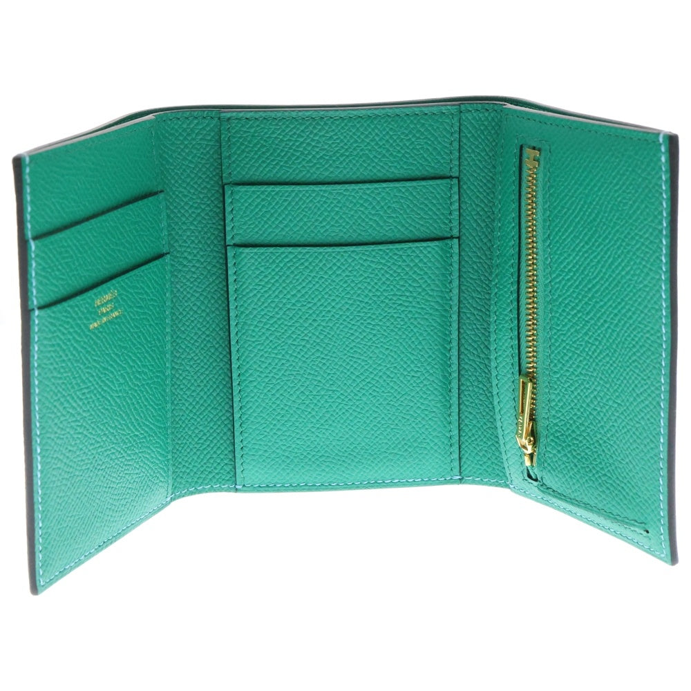 HERMES(エルメス) ベアンコンビネ セレステ ヴェールジェイド エプソン ゴールド金具 B刻印