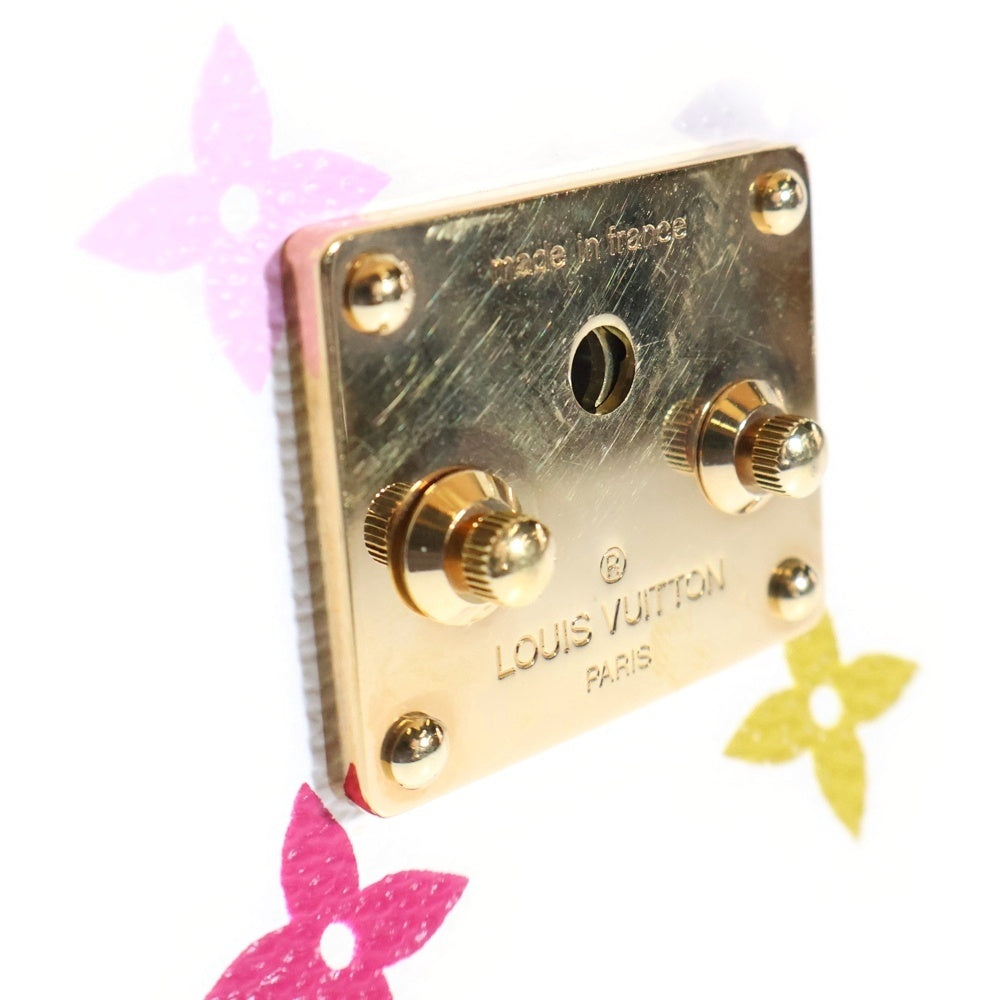 LOUIS VUITTON(ルイヴィトン) モノグラムマルチカラー ソローニュ ブロン ショルダーバッグ ホワイト レザー M92661