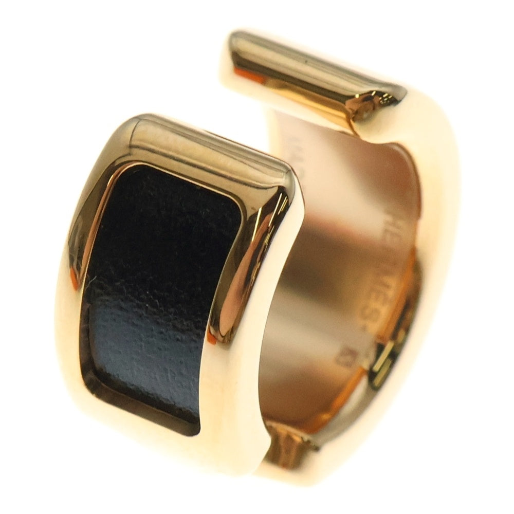 HERMES(エルメス) オランプPM イヤーカフ ピンクゴールド×ブラック GP アクセサリー