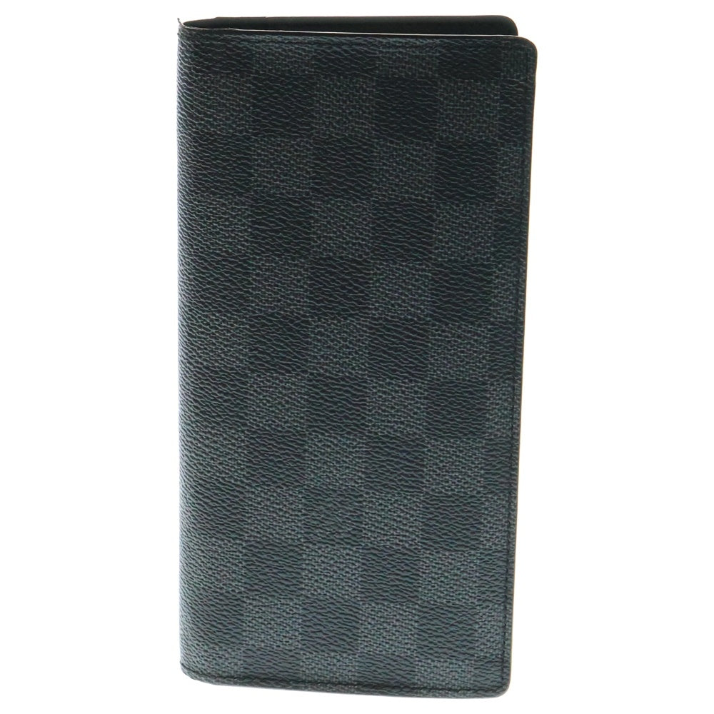 LOUIS VUITTON(ルイヴィトン) ポルトフォイユブラザ ダミエグラフィット PVC ロングウォレット 二つ折り長財布 ブラック N62655