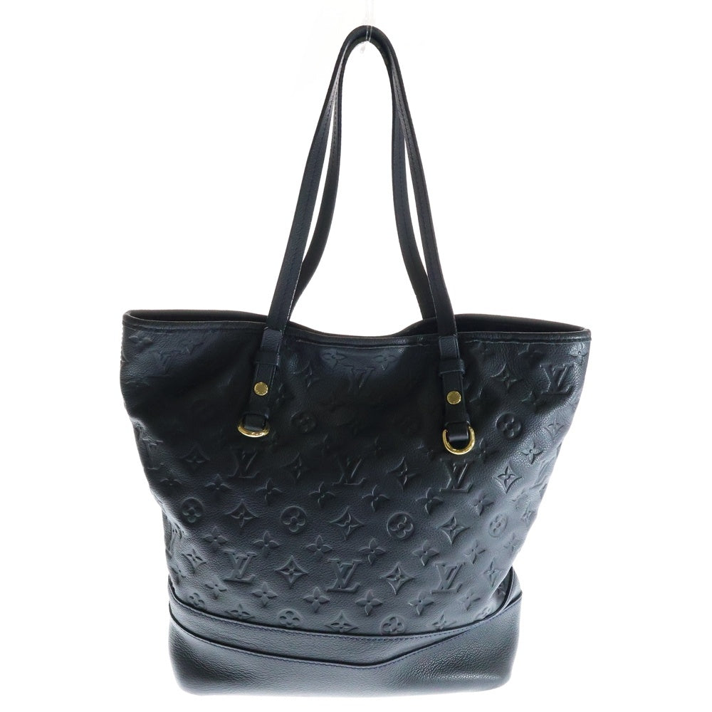 LOUIS VUITTON(ルイヴィトン) モノグラムアンプラント シタディンPM ハンドバッグ トートバッグ ネイビー ゴールド金具 レザー M40517