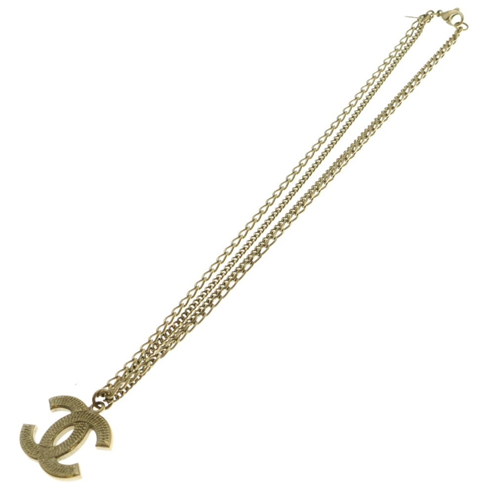 CHANEL(シャネル) ココマーク ネックレス ペンダント チェーン ゴールド GP
