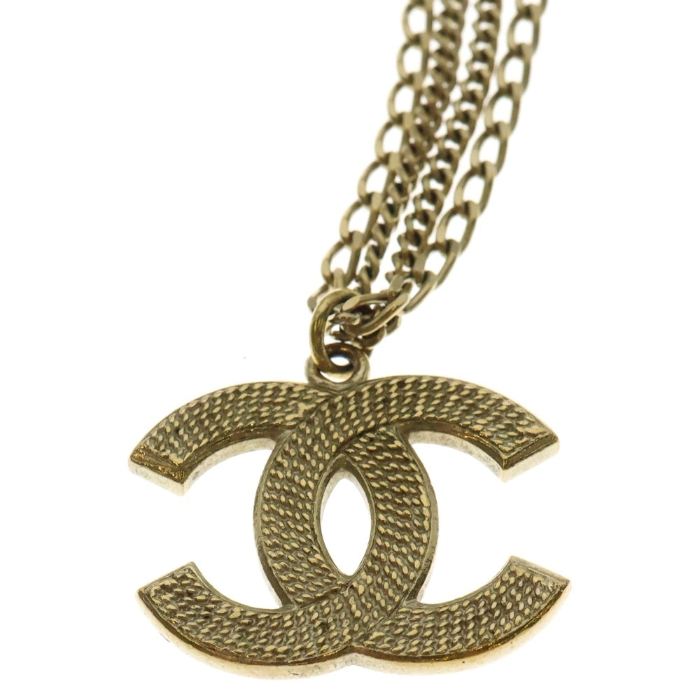 CHANEL(シャネル) ココマーク ネックレス ペンダント チェーン ゴールド GP