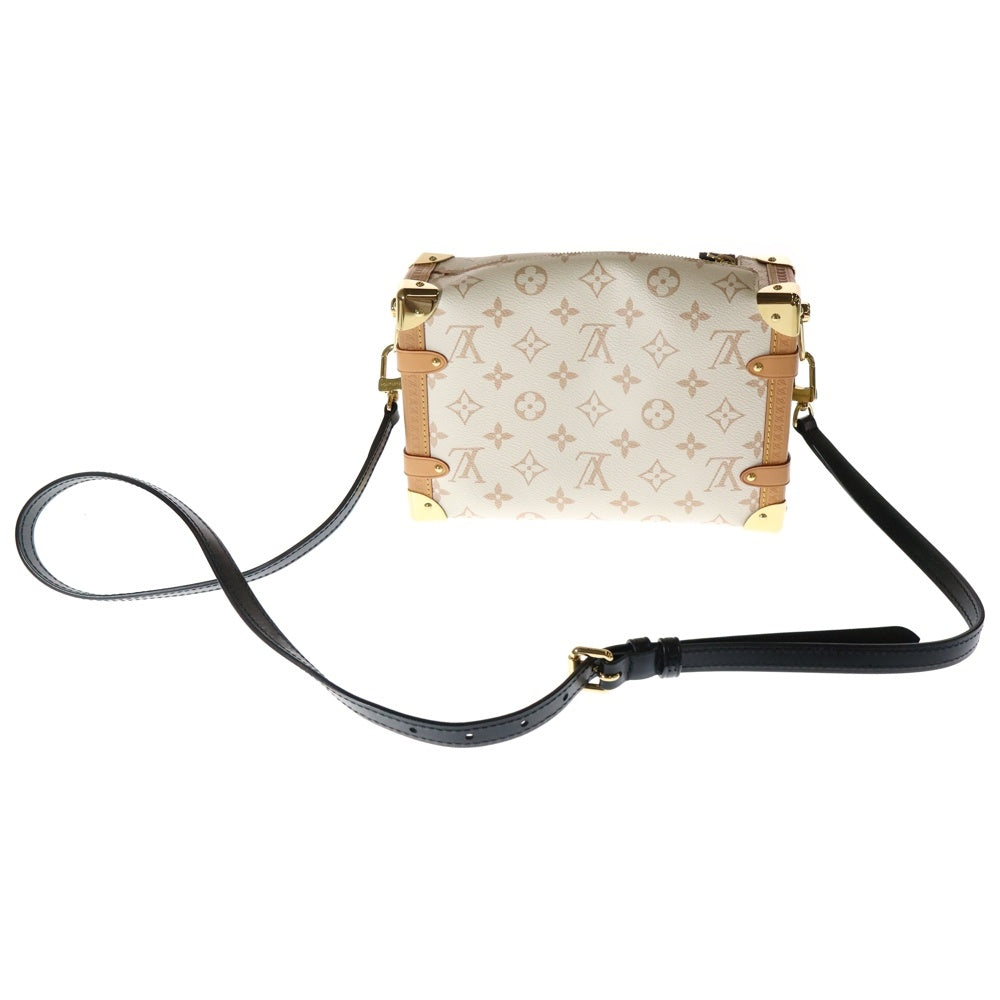 LOUIS VUITTON(ルイヴィトン) モノグラムデュンヌ サイドトランクMM 2wayハンドバッグ ショルダーバッグ アイボリー PVCレザー RFID M46907