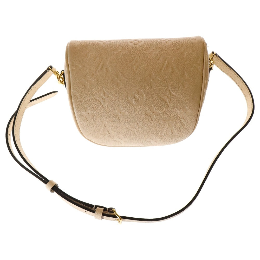 LOUIS VUITTON(ルイヴィトン) モノグラムアンプラント ミニ バムバッグ クレーム アイボリー レザー ショルダーバッグ RFID M83275