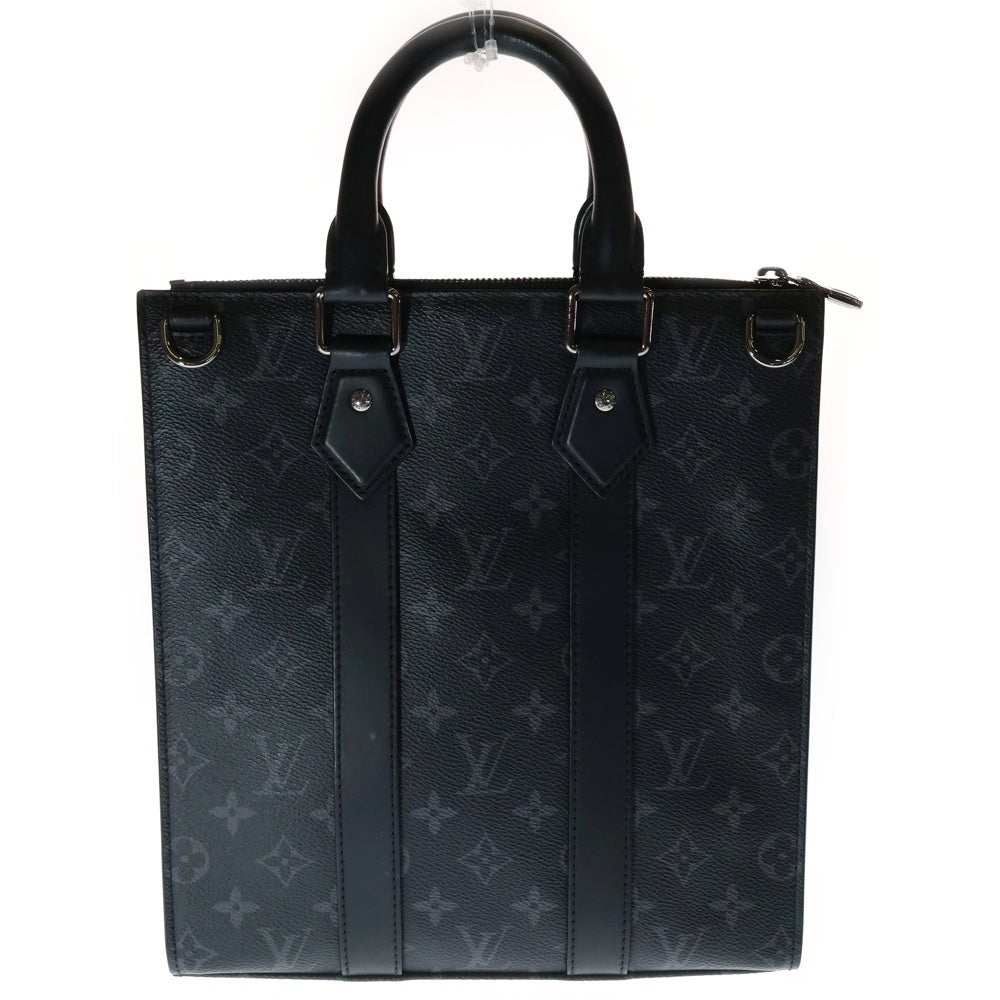 LOUIS VUITTON(ルイヴィトン) モノグラム エクリプス サックプラ・クロス 2wayハンドバッグ ショルダーバッグ ブラック PVCレザー RFID M46456