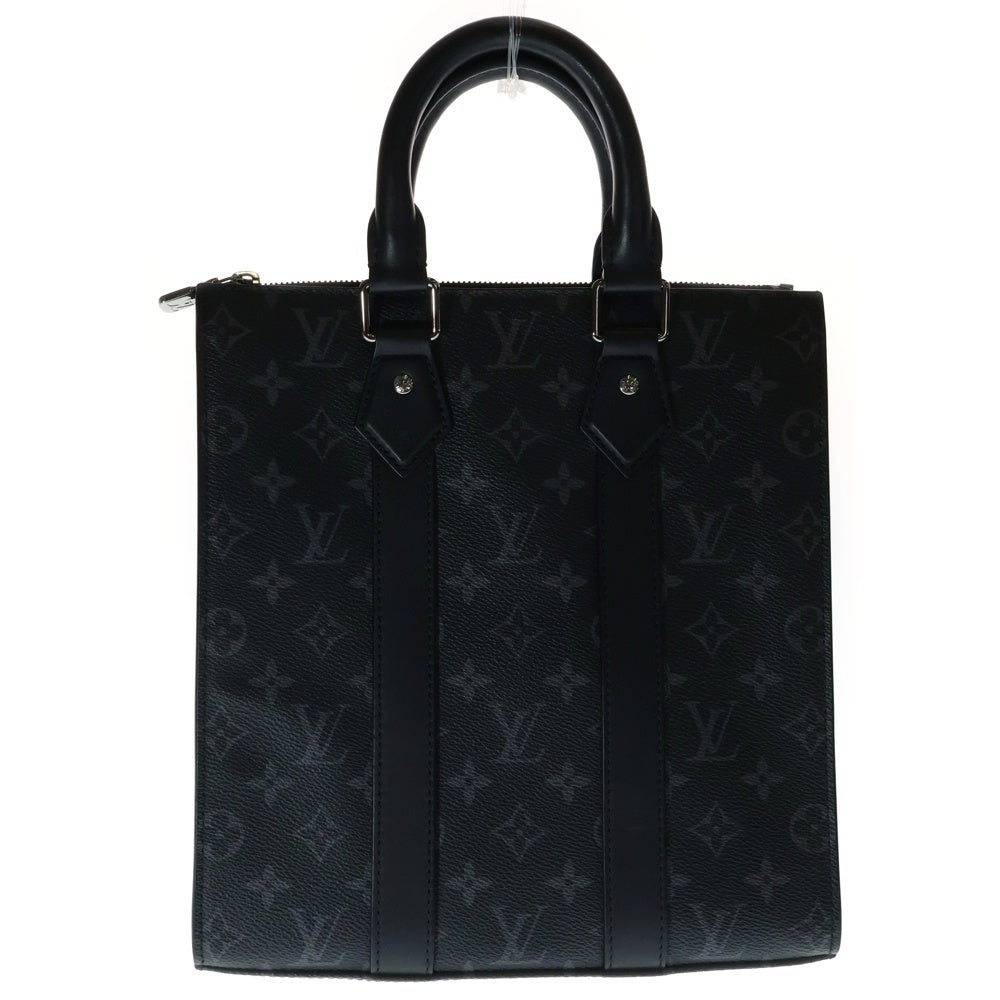 LOUIS VUITTON(ルイヴィトン) モノグラム エクリプス サックプラ・クロス 2wayハンドバッグ ショルダーバッグ ブラック PVCレザー RFID M46456