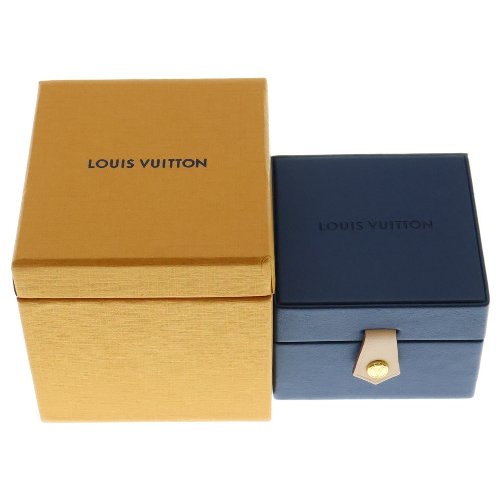 LOUIS VUITTON(ルイヴィトン) ピュス モノグラム イディール 1Pダイヤ ピアス Au750 K18 PG ピンクゴールド Q96169