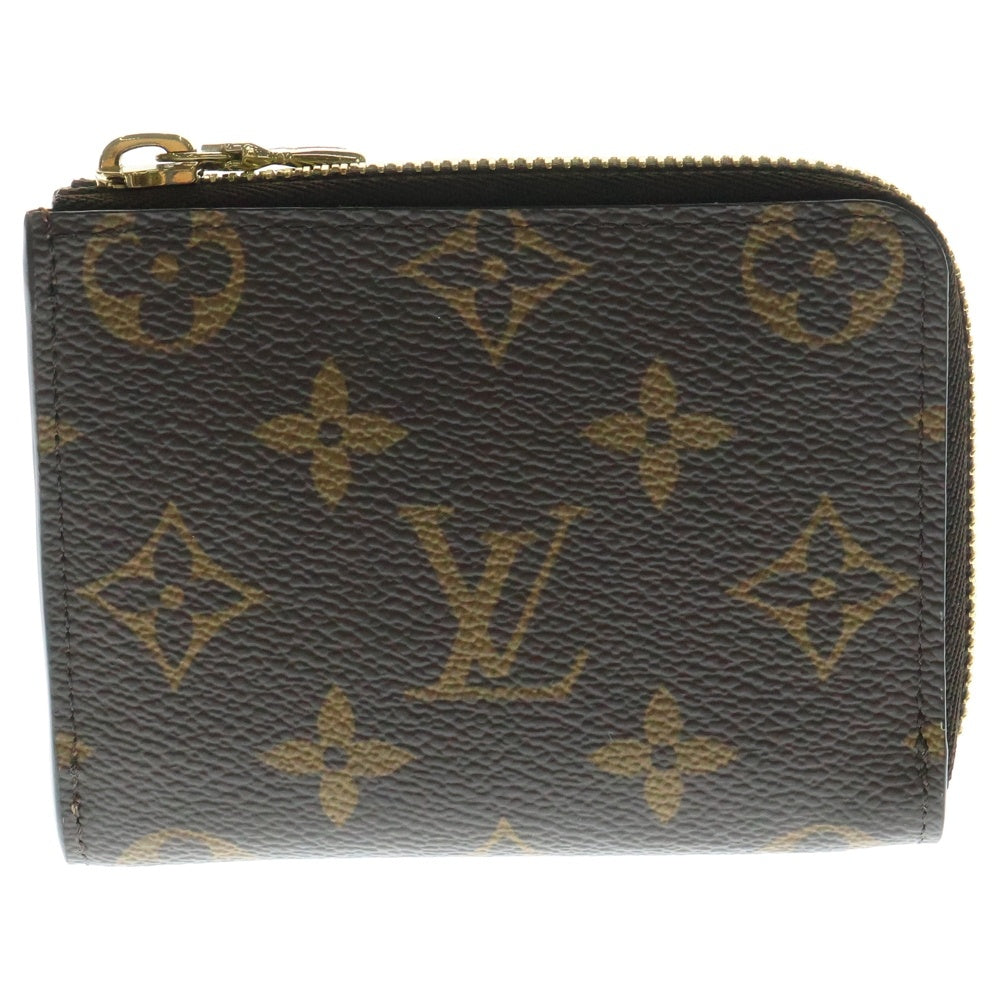 LOUIS VUITTON(ルイヴィトン) ポルトフォイユ ノア コンパクト モノグラム PVC コンパクトウォレット L字ジップ 財布 ゴールド金具 ブラウン M83476