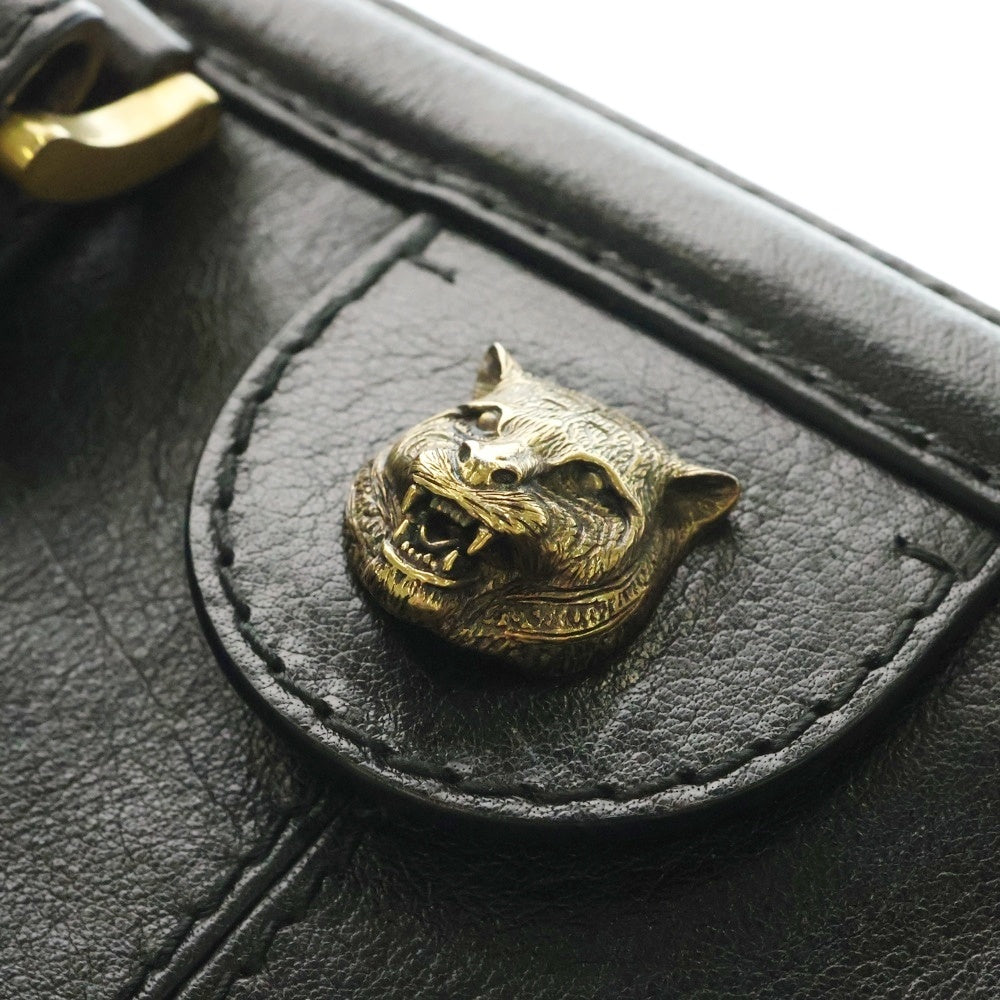 GUCCI(グッチ) リベル 2WAYバック ハンドバッグ ショルダーバッグ ブラック ゴールド金具 レザー 516459