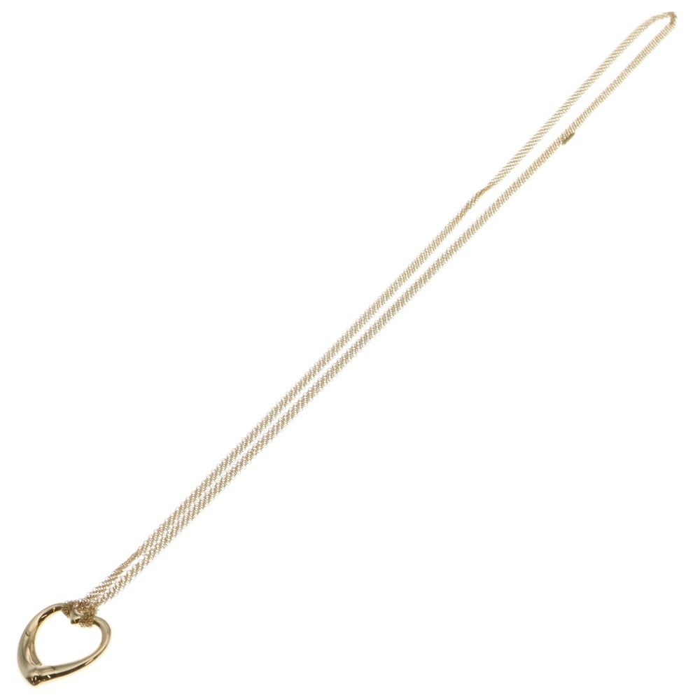 TIFFANY&Co(ティファニー) オープンハート メッシュ ペンダント ネックレス ピンクゴールド Au750PG 60018527 ジュエリー