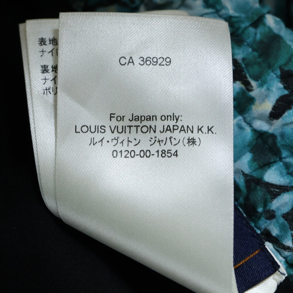 LOUIS VUITTON(ルイヴィトン) 23AW プリンテッドナイロンスイムショーツ ハーフパンツ モノグラム ショートパンツ グリーン RM232M ZP6 HPW03W