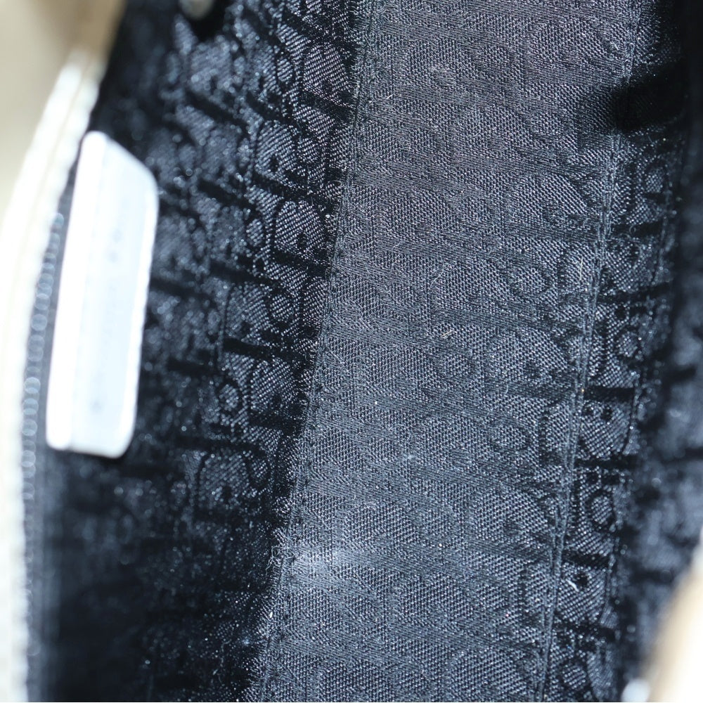 Christian Dior(クリスチャンディオール) レディディオール ミニ 2WAYバック ショルダーバッグ ハンドバッグ ミニトートバッグ クリーム アイボリー シルバー金具 パテント