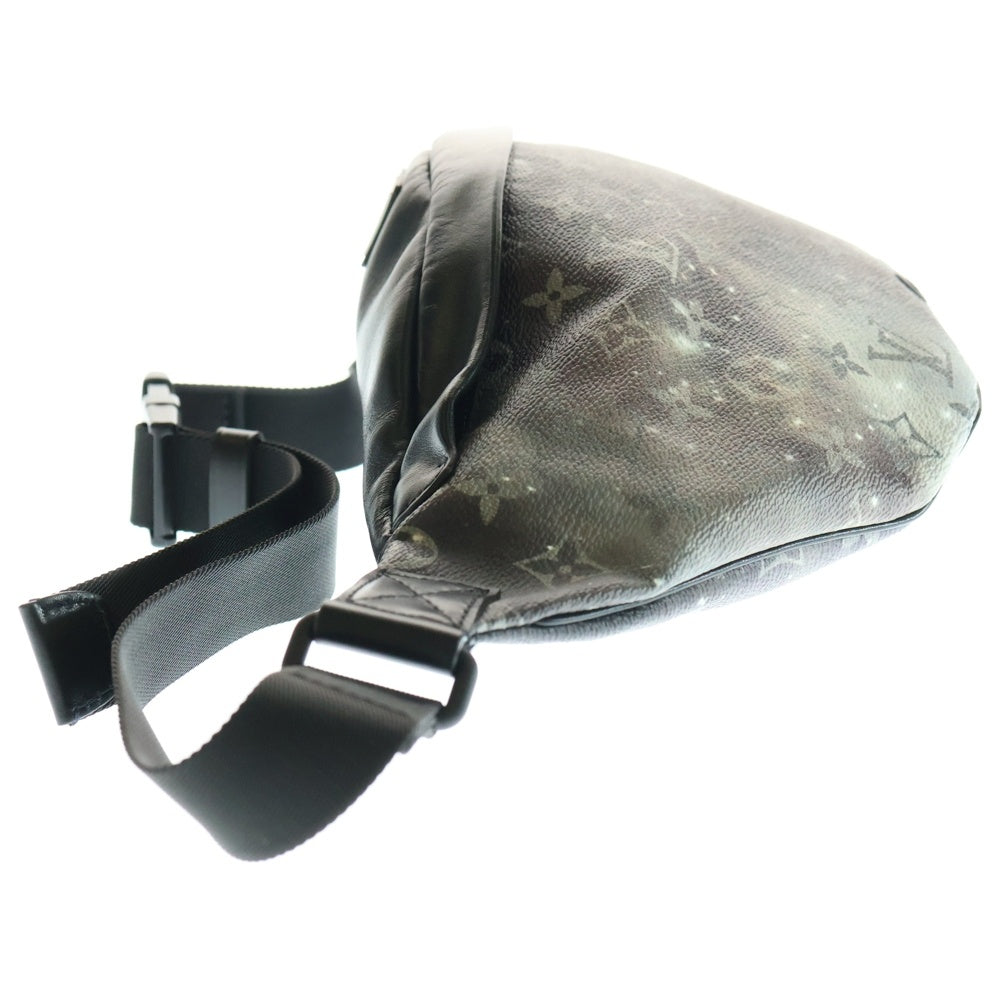 LOUIS VUITTON(ルイヴィトン) モノグラム ギャラクシー ウエストバッグ ボディバッグ ショルダーバッグ ブラック レザー×PVC M44444