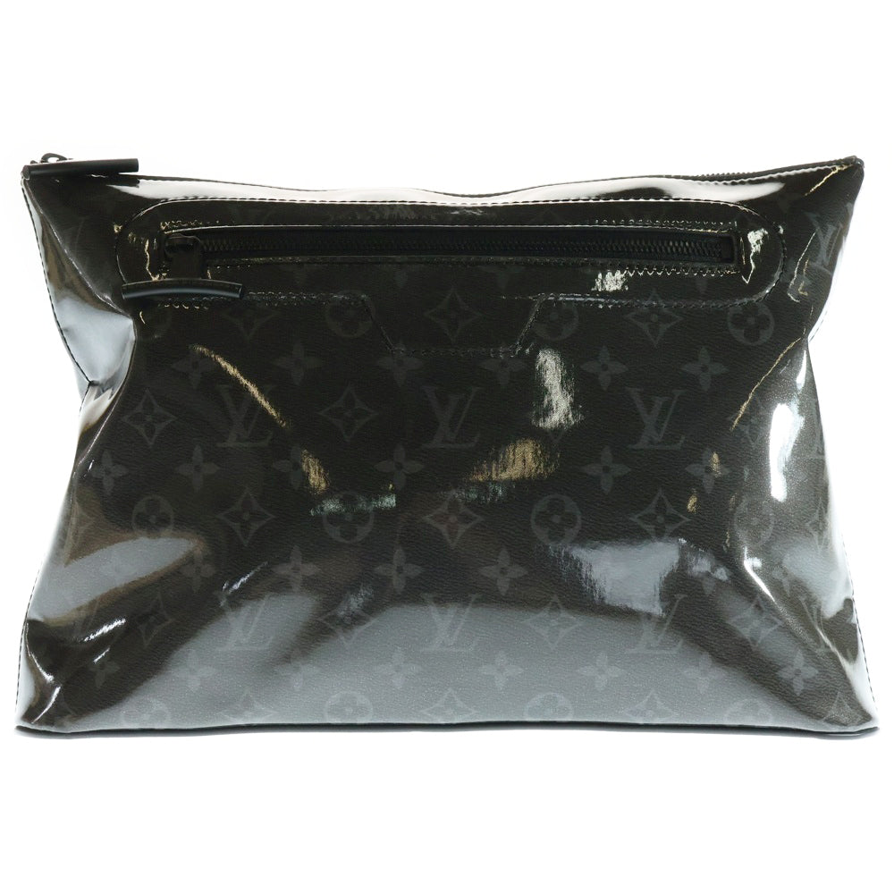 LOUIS VUITTON(ルイヴィトン) モノグラム エクリプス グレーズ ポシェット コスモス クラッチバッグ セカンドバッグ ブラック M63373