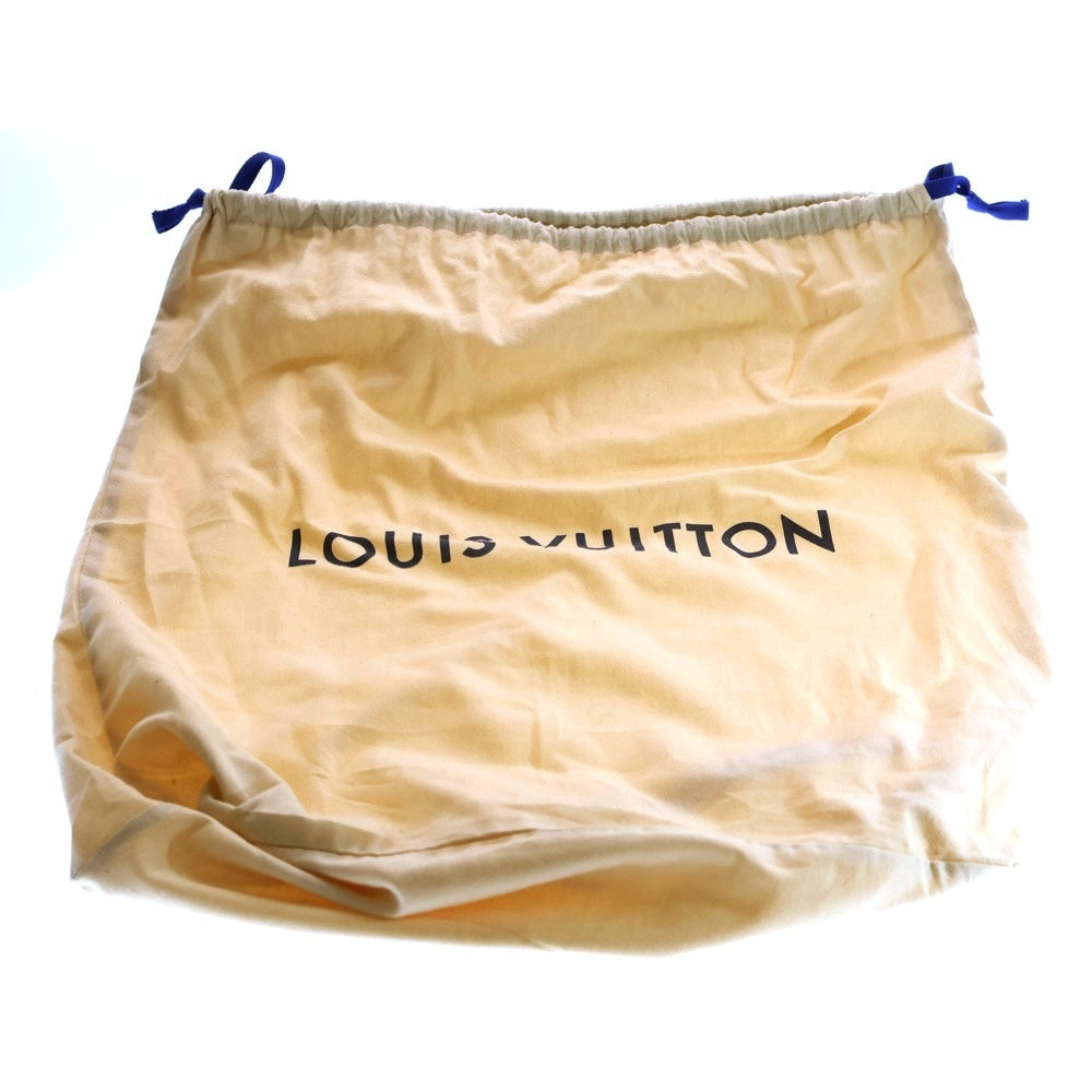 LOUIS VUITTON(ルイヴィトン) ダミエコースト マッチポイント バックパック アズール リュックサック ネイビー×ホワイト PVC×ナイロン シルバー金具 N40018