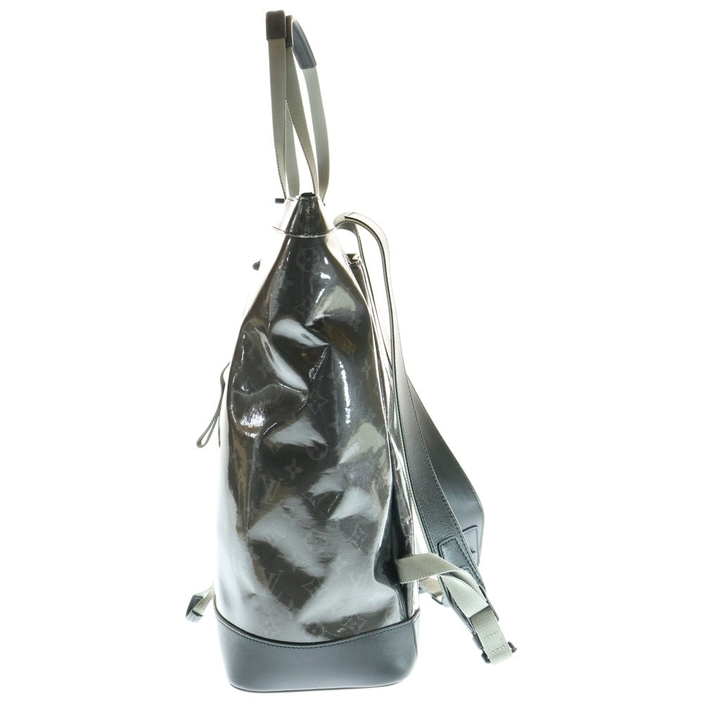 LOUIS VUITTON(ルイヴィトン) モノグラム エクリプス グレーズ ジップド トートバッグ ハンドバッグ ブラック M43900