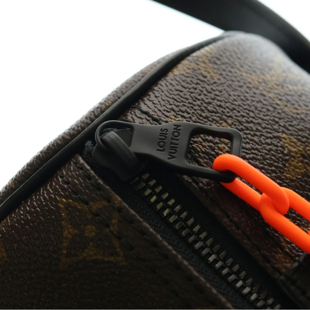 LOUIS VUITTON(ルイヴィトン) モノグラムソーラーレイ ミニ ポロション レザーショルダーバッグ ブラウン M44479