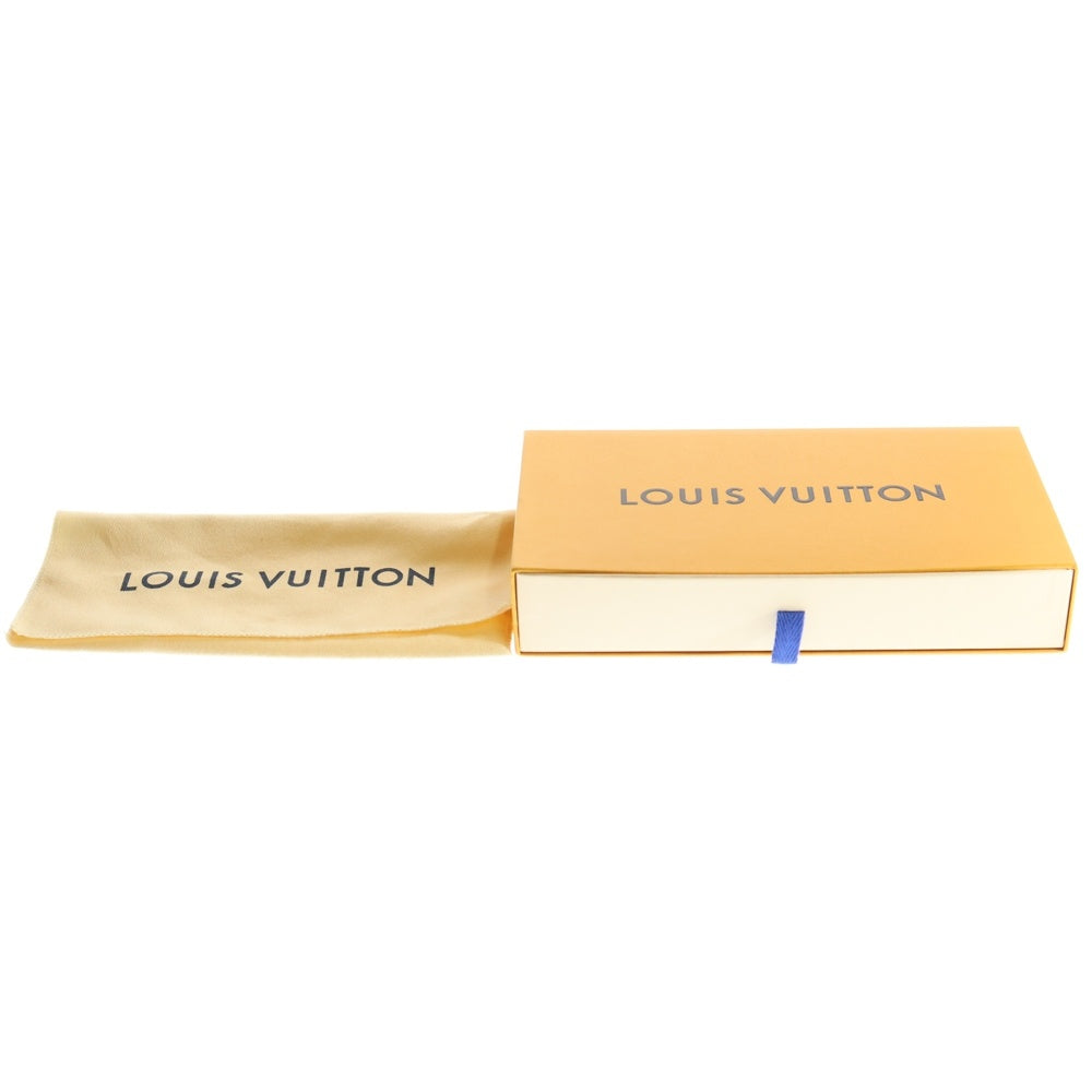 LOUIS VUITTON(ルイヴィトン) ポルトクレ サングル アウトドア ストラップ バッグチャーム キーホルダー ブラウン×レッド MP1959