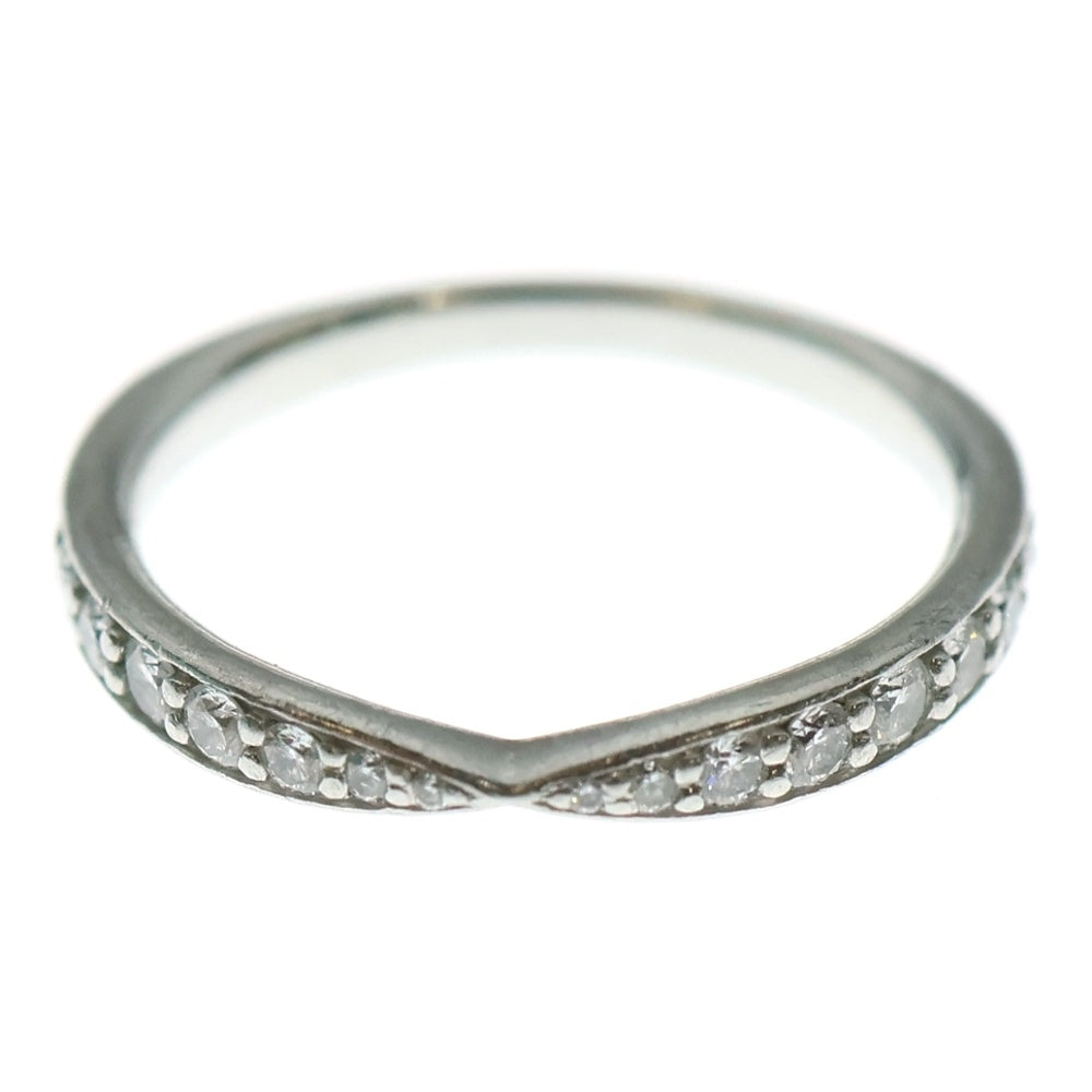 TIFFANY&Co(ティファニー) ハーモニー ハーフエタニティ バンド ダイヤ付リング 指輪 Pt950 プラチナ