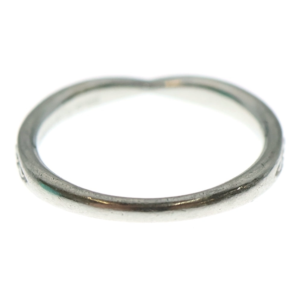 TIFFANY&Co(ティファニー) ハーモニー ハーフエタニティ バンド ダイヤ付リング 指輪 Pt950 プラチナ