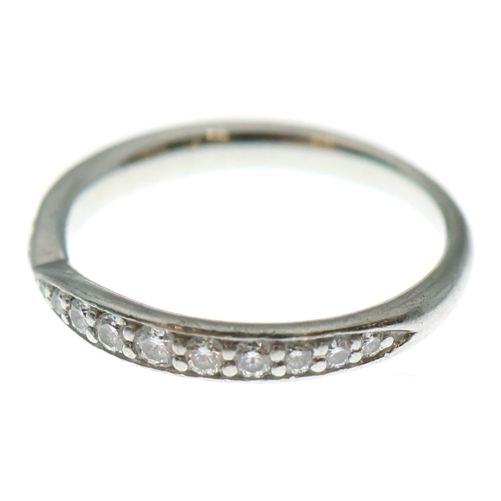 TIFFANY&Co(ティファニー) ハーモニー ハーフエタニティ バンド ダイヤ付リング 指輪 Pt950 プラチナ