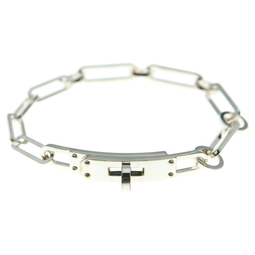 HERMES(エルメス) ケリーシェーヌ シンプルトゥール ブレスレット シルバー