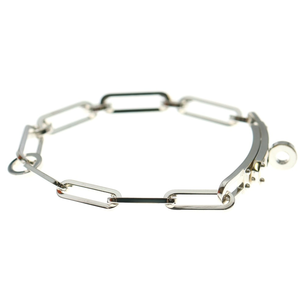 HERMES(エルメス) ケリーシェーヌ シンプルトゥール ブレスレット シルバー