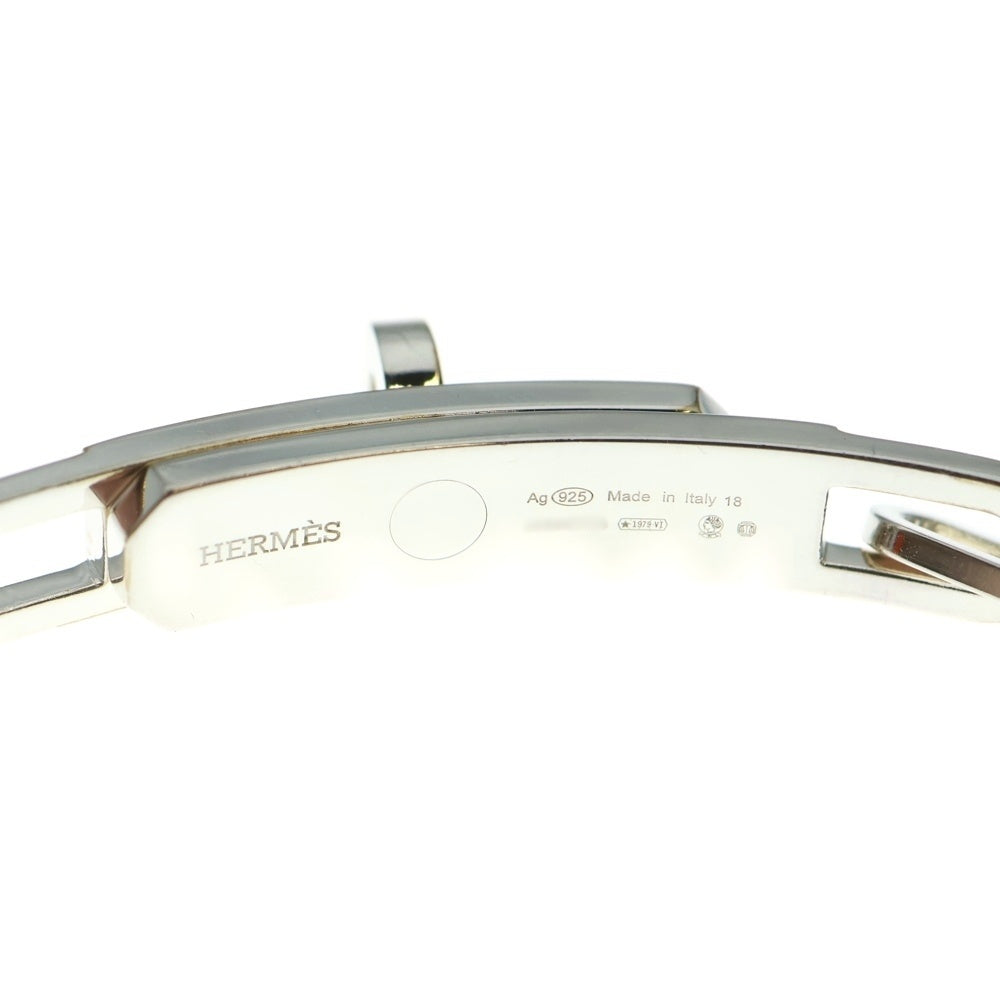 HERMES(エルメス) ケリーシェーヌ シンプルトゥール ブレスレット シルバー