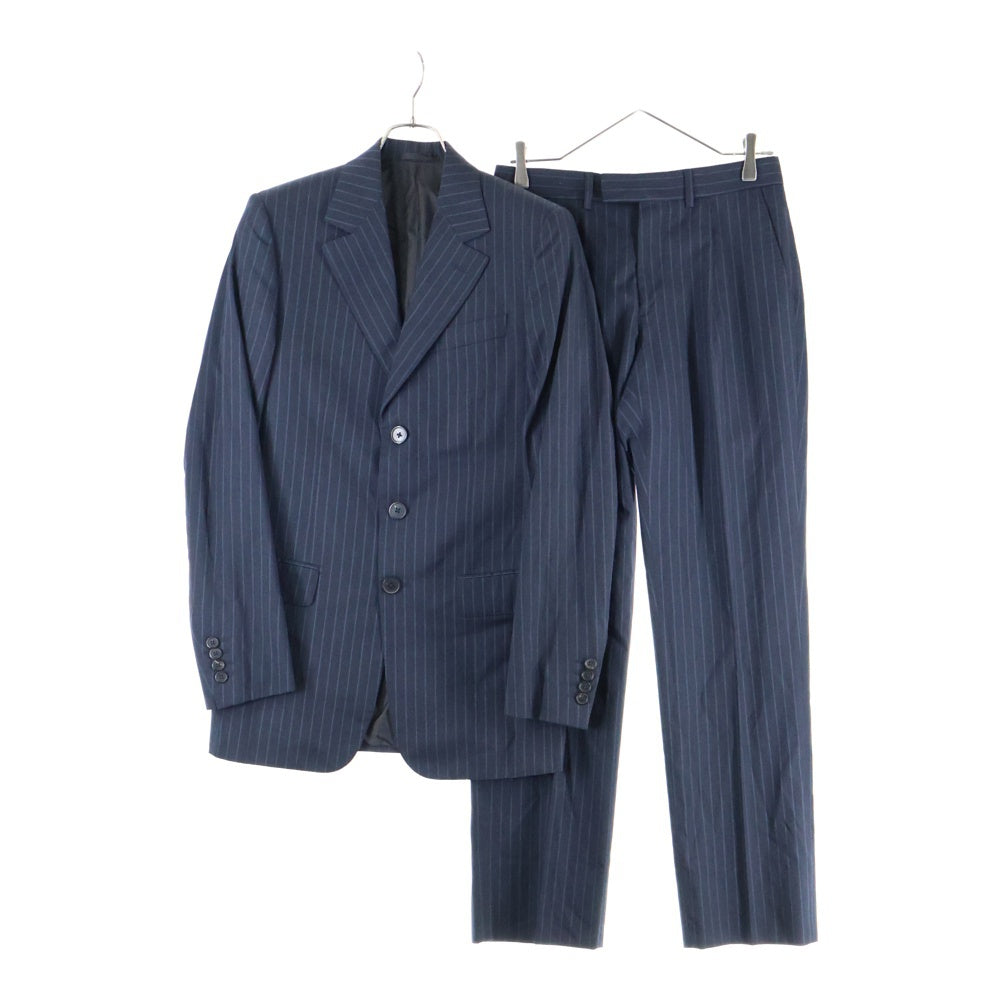 ルイヴィトン ストライプテーラードジャケット 美品LOUIS VUITTON ルイヴィトン テーラードジャケット ストライプL