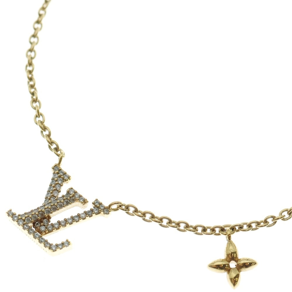 LOUIS VUITTON(ルイヴィトン) コリエ LVアイコニック イニシャル チャーム ネックレス ゴールド M00596