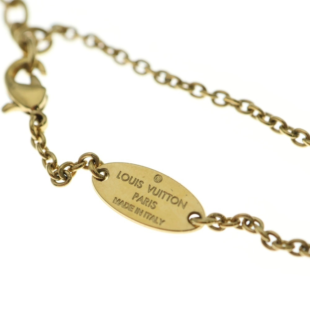 LOUIS VUITTON(ルイヴィトン) コリエ LVアイコニック イニシャル チャーム ネックレス ゴールド M00596